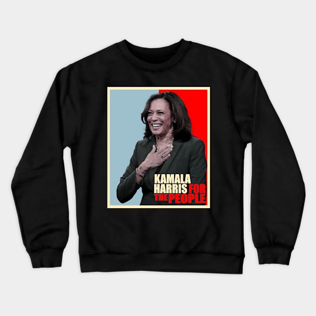 Kamala Harris For The People Hoodies 2020 President Crewneck Sweatshirt by itsme